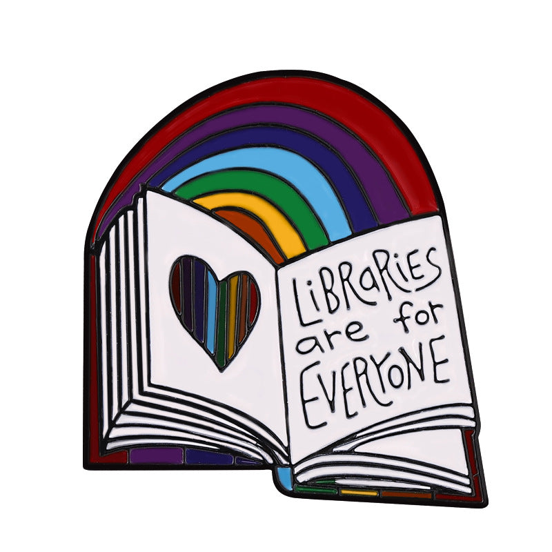 Aleación al por mayor LGBT Rainbow Brooch Broche